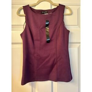 Banana Republic Purple Sleeveless Blouse Tank Top Size Small NWT